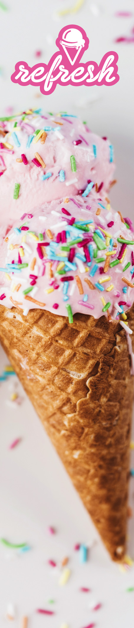 Ice cream shop at Funfields Theme Park