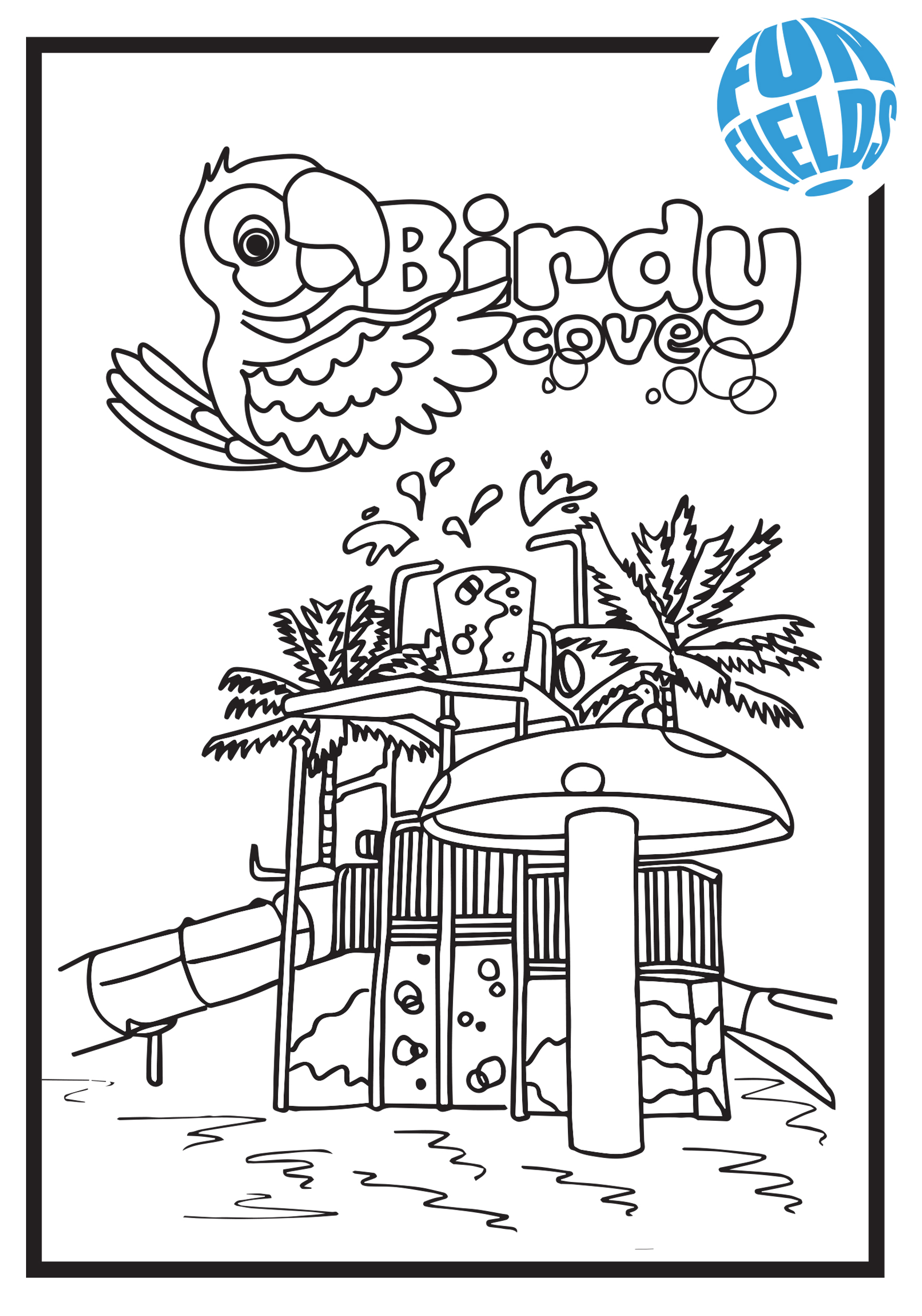 Birdy Cove Colour In