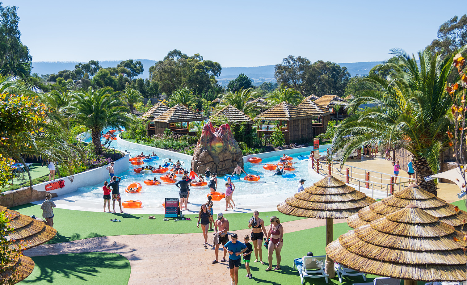 Funfields Paradise Palms Lava Lagoon Lazy River Hero