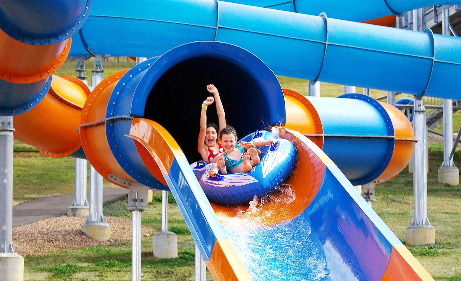 Funfields Theme Park Blackout Waterslide 1