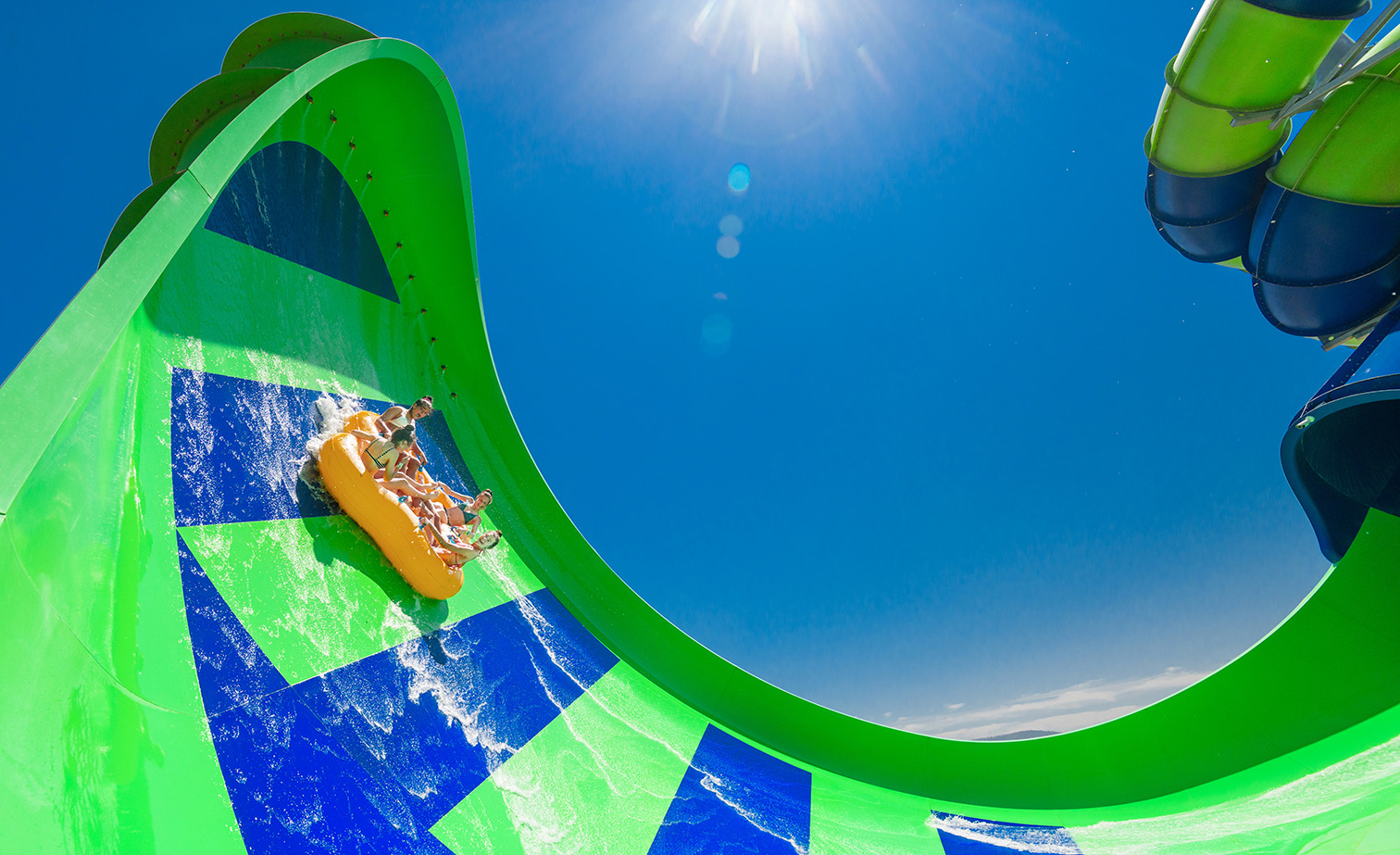 Funfields Theme Park Gavity Wave Waterslides 3