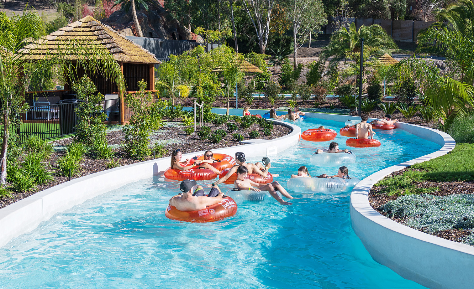 Funfields Theme Park Lava Lagoon Lazy River 2
