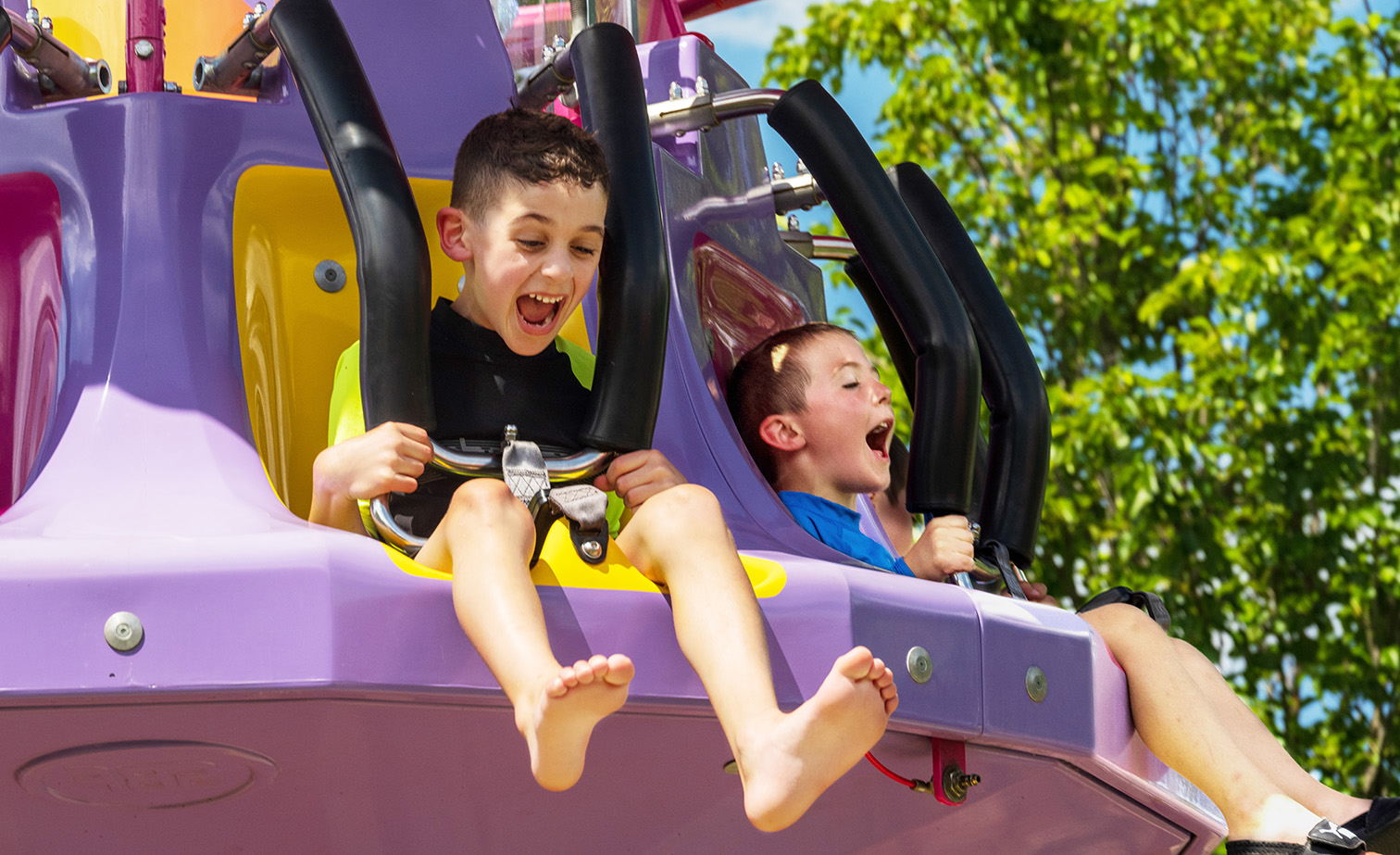 Funfields Theme Park Pegasus Sky Bounce Rides Hero
