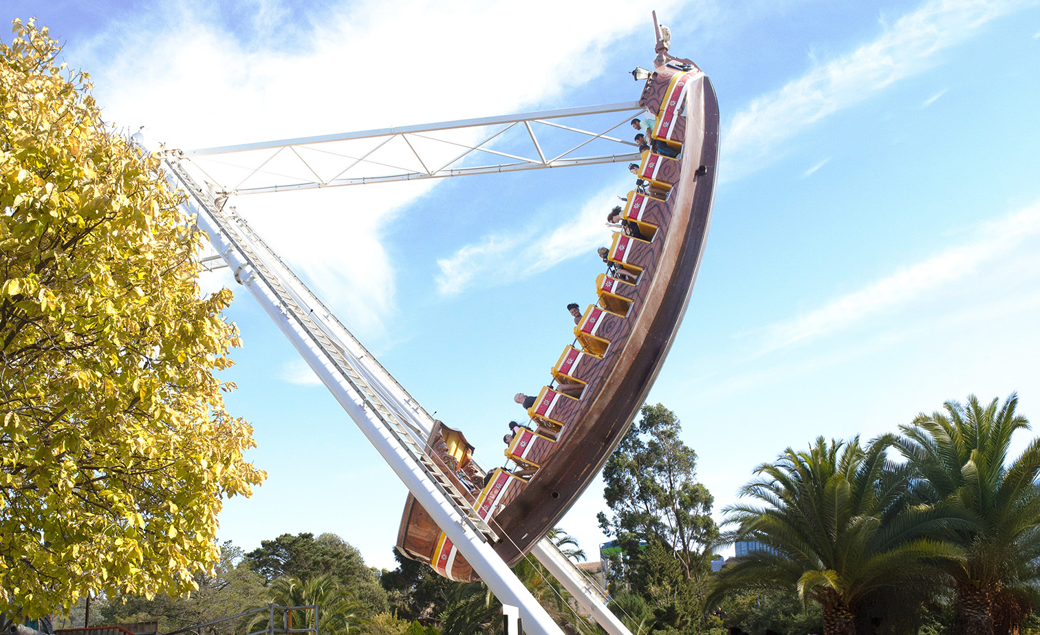 Funfields Theme Park Pirate Ship Ride 2
