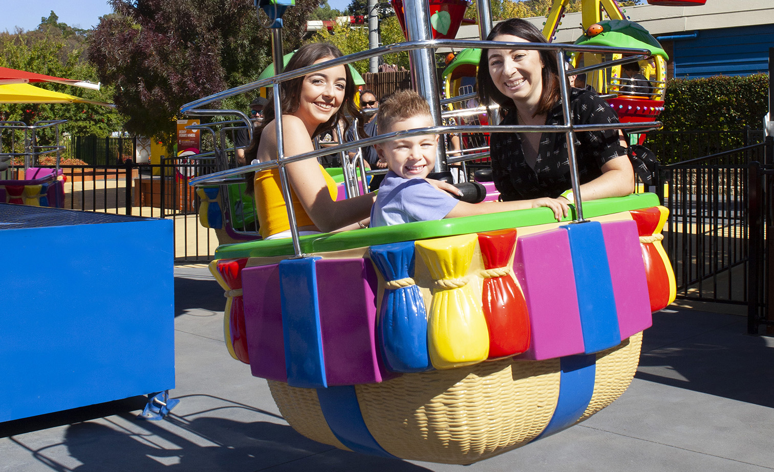Funfields Theme Park Samba Balloon Kids Rides 1