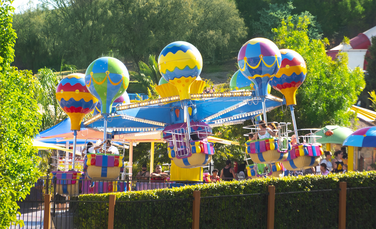 Funfields Theme Park Samba Balloon Kids Rides 2