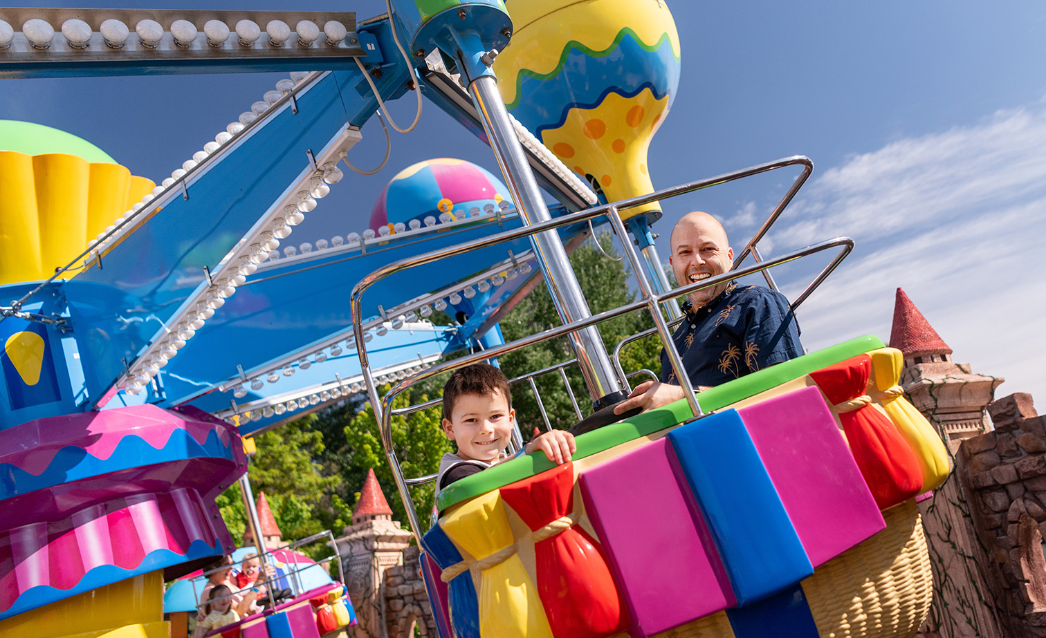 Funfields Theme Park Samba Balloon Kids Rides 3