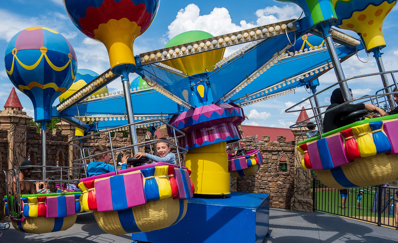 Funfields Theme Park Samba Balloon Kids Rides 4