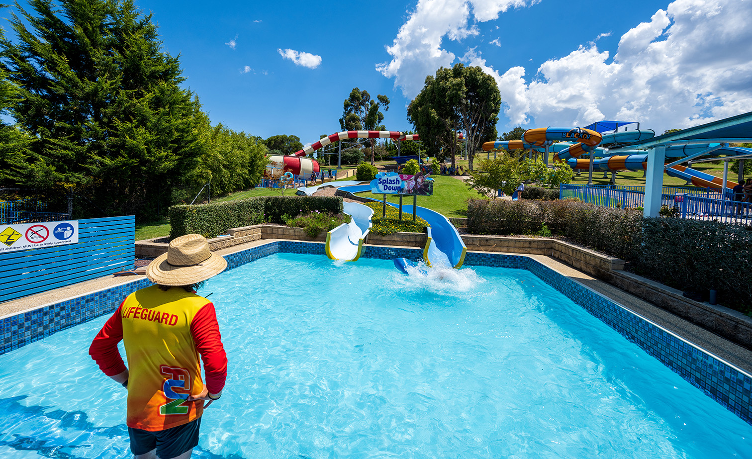 Funfields Theme Park Splashdown Waterslide 2