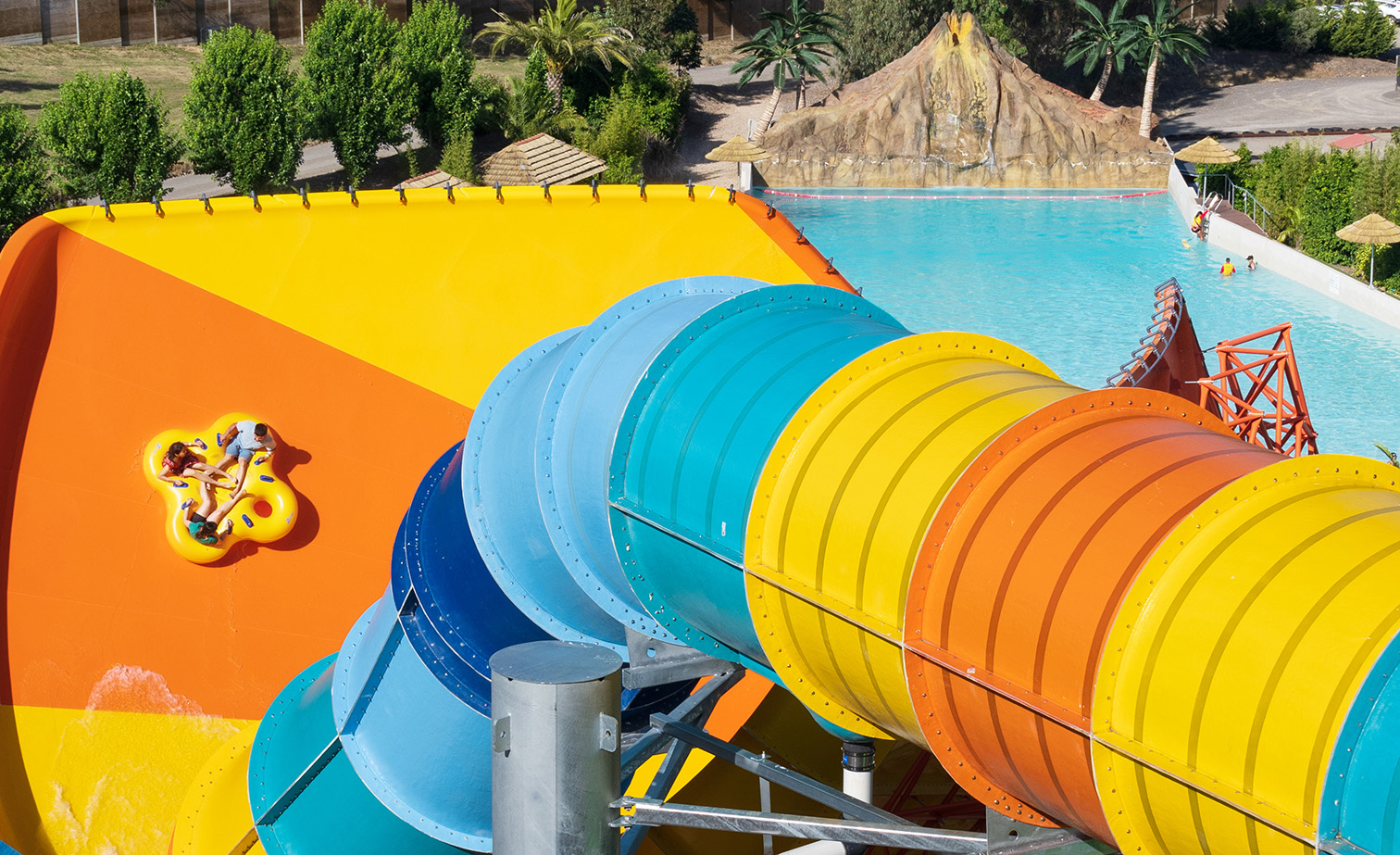 Funfields Theme Park Supanova Waterslide Ride 3