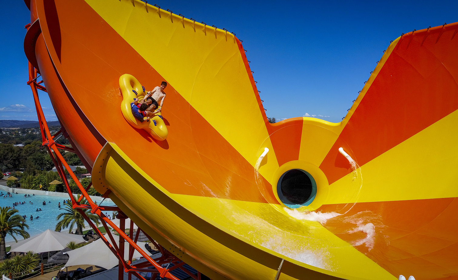 Funfields Theme Park Supanova Waterslide Ride 5