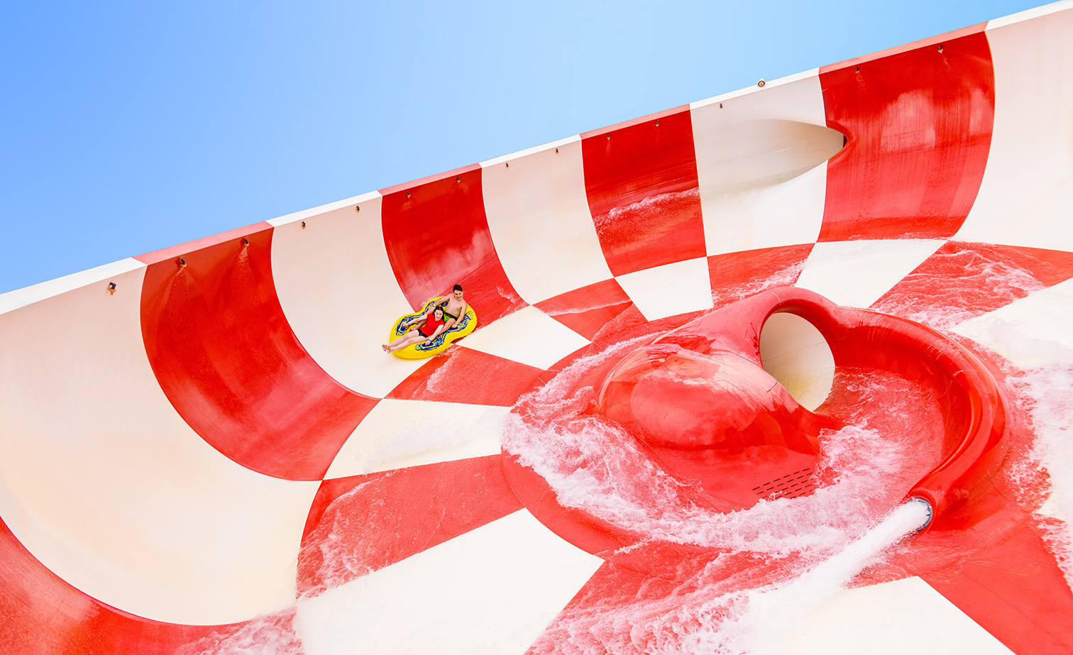 Funfields Theme Park Typhoon Water Slide 2