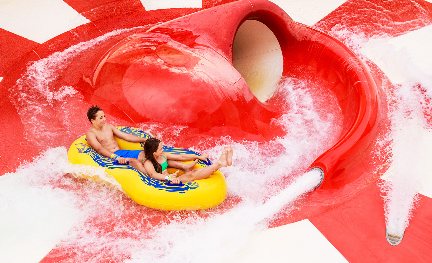 Funfields Theme Park Typhoon Water Slide 3