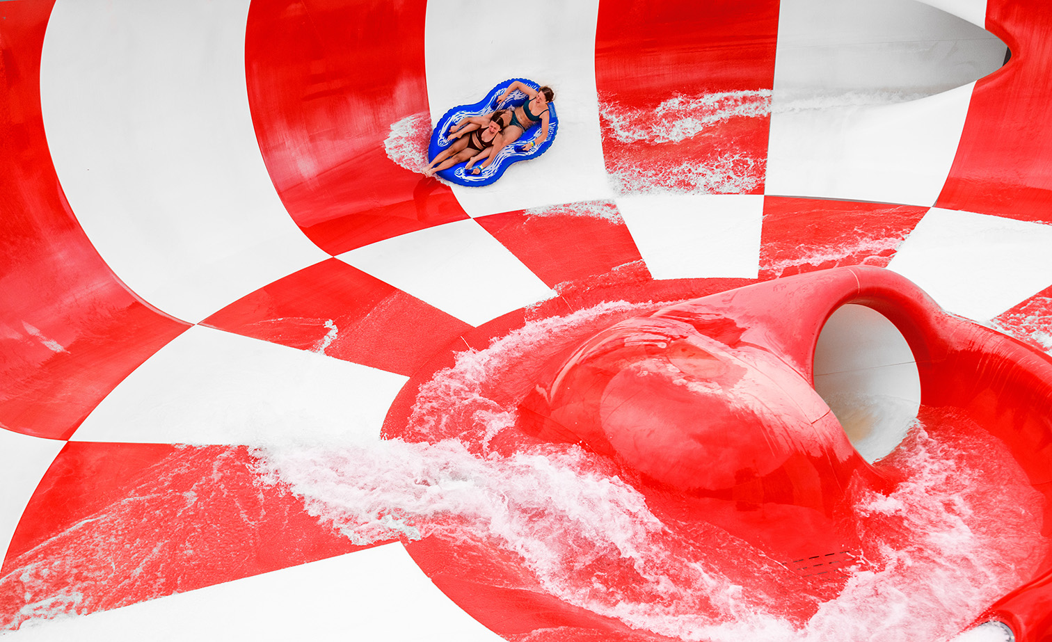 Funfields Theme Park Typhoon Water Slide 4