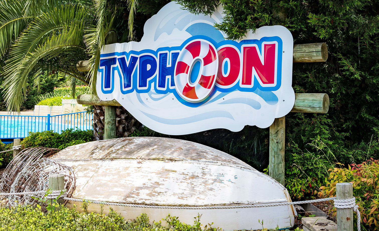 Funfields Theme Park Typhoon Water Slide 5