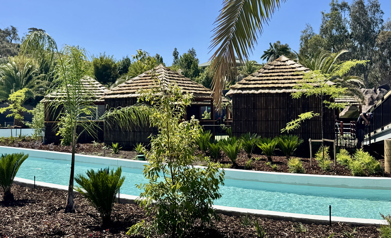 Funfields Theme Park Vip Cabana Lava Lagoon Island