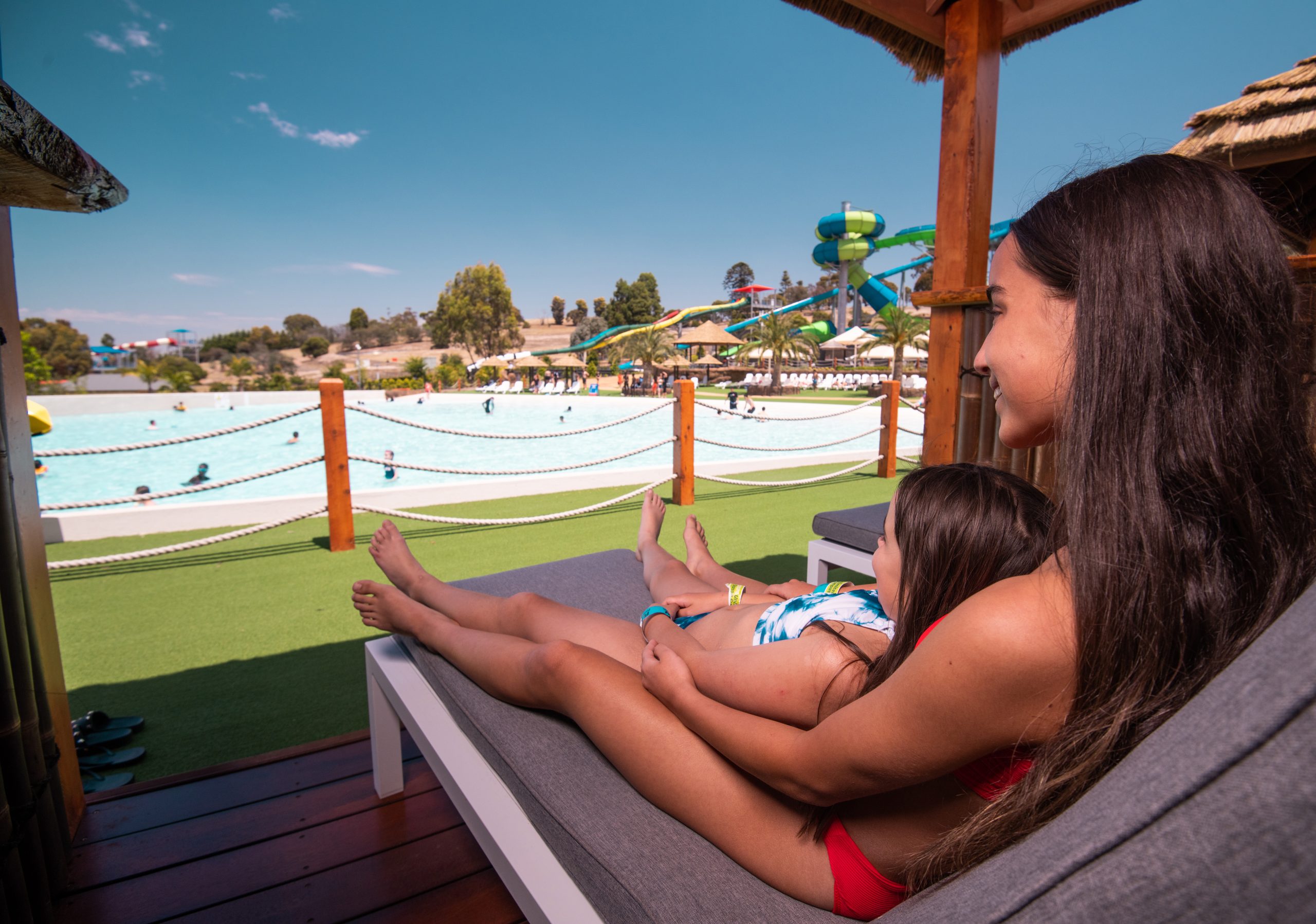 Funfields Theme Park Vip Cabana Volcano Beach 24