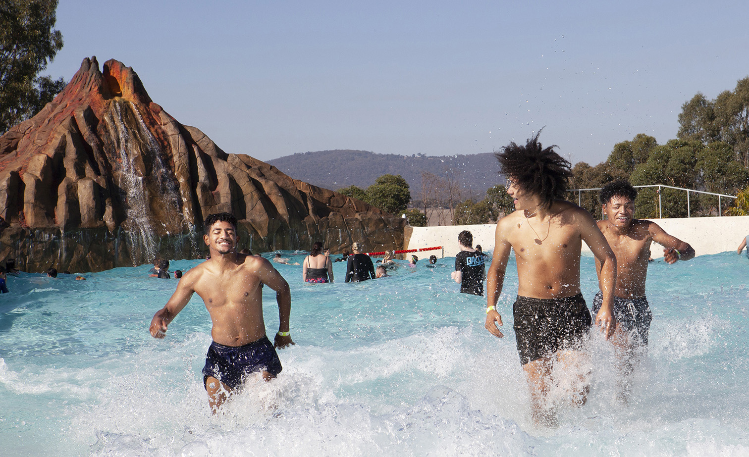 Funfields Theme Park Volcano Beach Wave Pool Melbourne 1