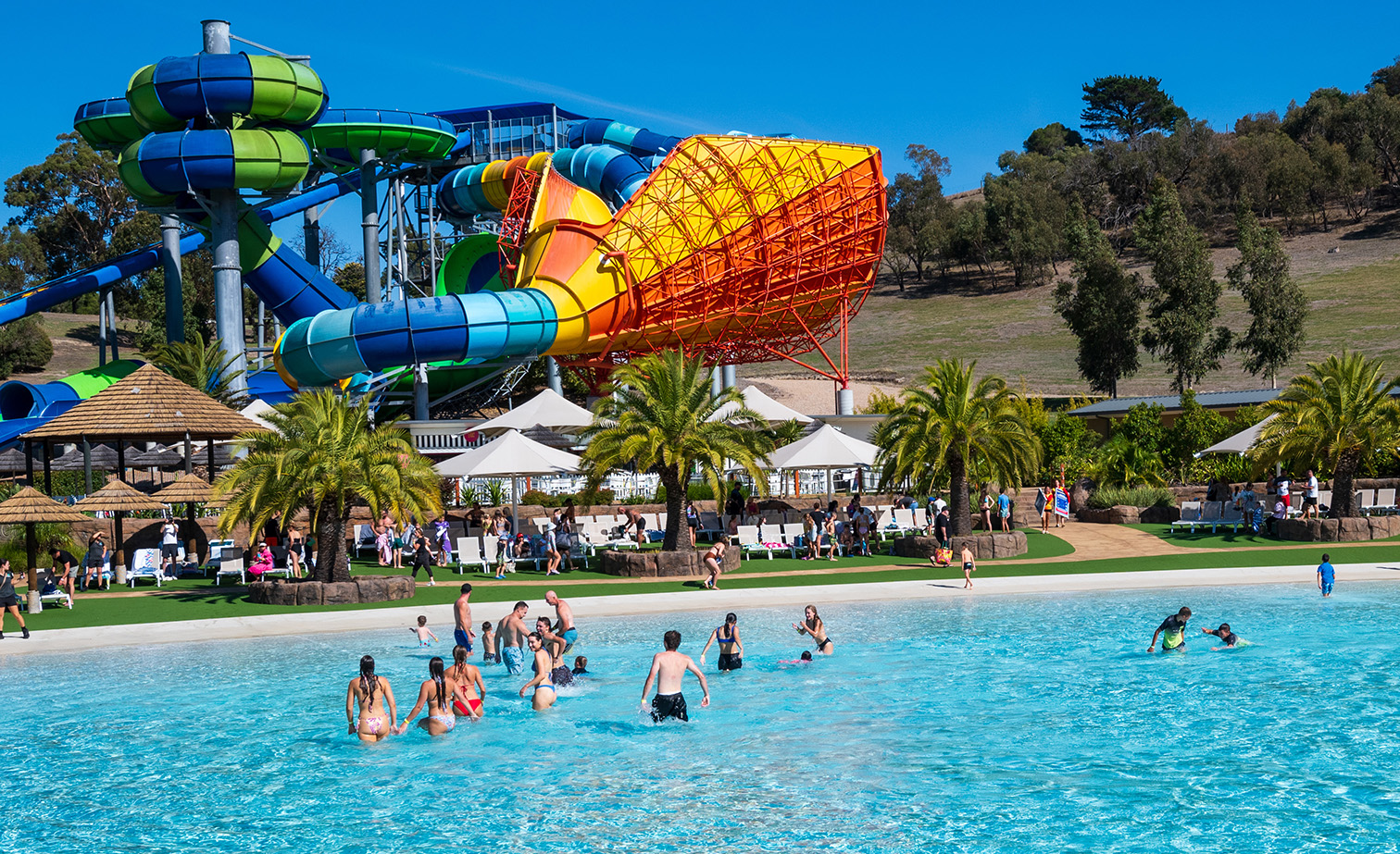 Funfields Theme Park Volcano Beach Wave Pool Melbourne 3