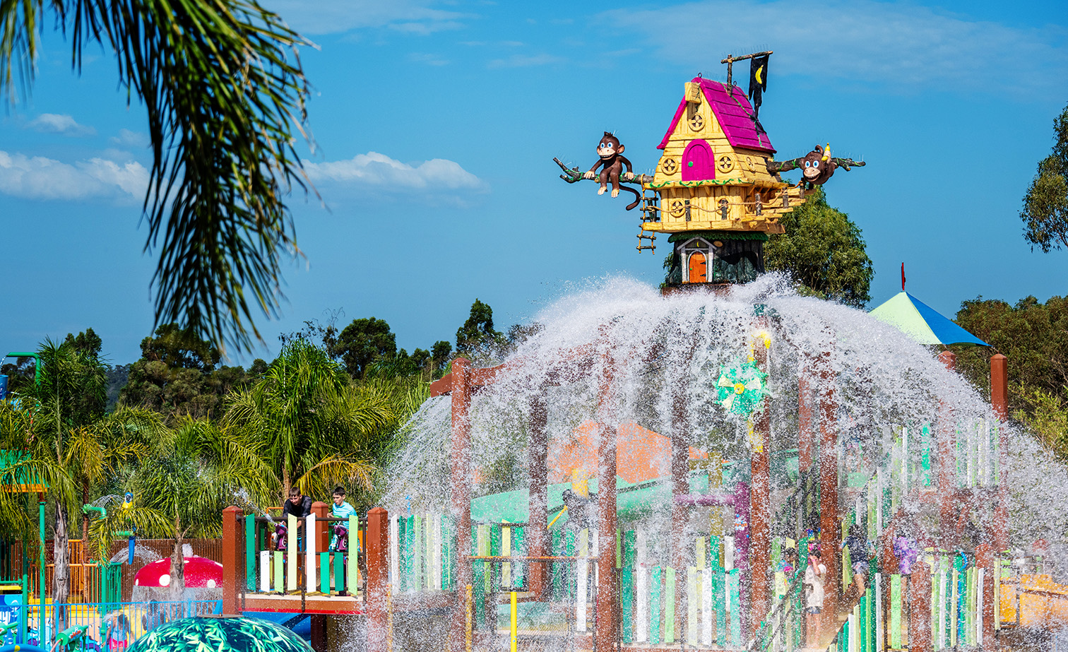 Funfields Theme Park Water Play Amazonia Falls 1