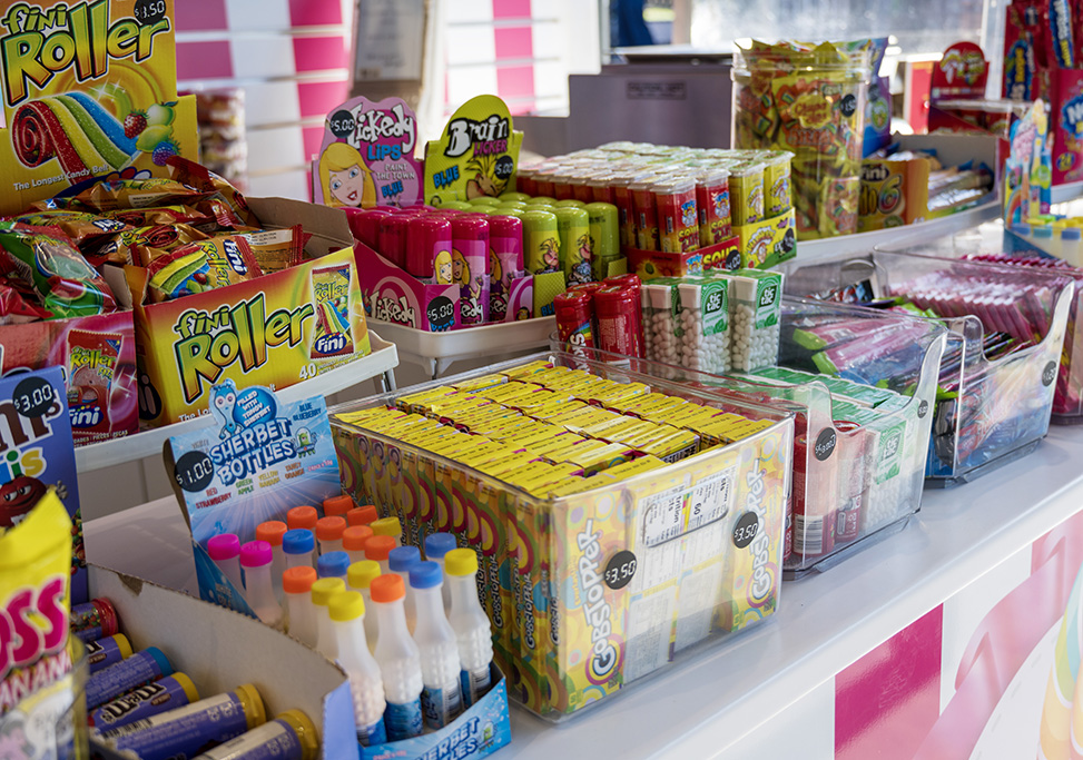 Funfields Theme Park Food Beverage Candy Shop