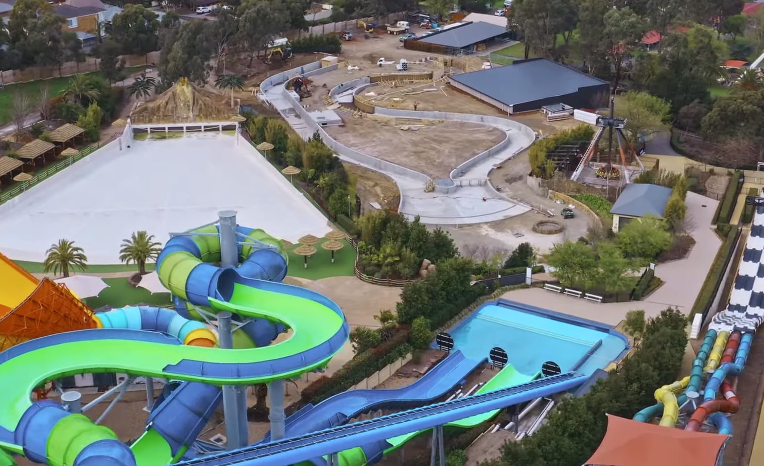 Funfields Lazy River Wip