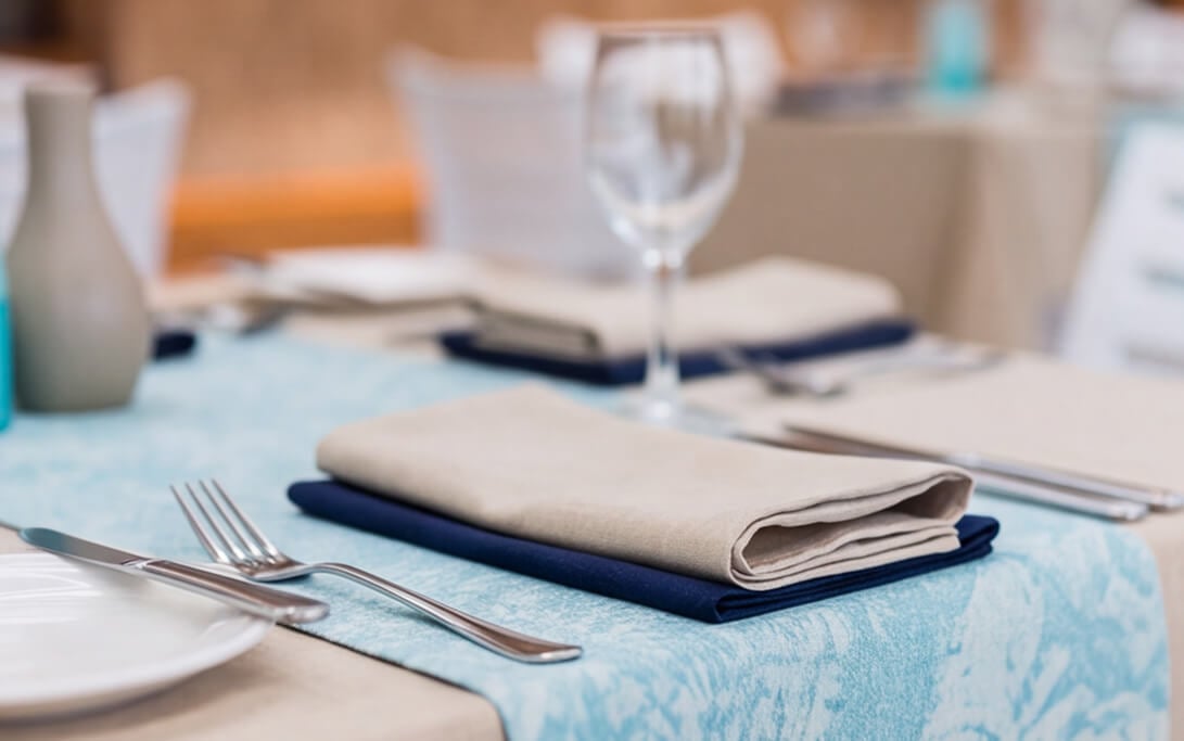 Funfields Paradise Palms Beach Club Corporate Functions Napkin